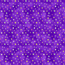 CWRK Celestial Magic Stars Y3166-46 DARK EGGPLANT  - Cotton Fabric