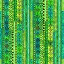CWRK Laurel Burch Basics Y3220-21 Green - Cotton Fabric