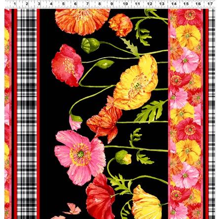 CWRK Poppy Garden Y2185-3 - Cotton Fabric
