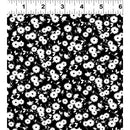 CWRK Ruby Night Y3091-3 Black - Cotton Fabric