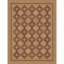 Christmas On The Prairie Quilt Pattern 68 x 88 - 435G
