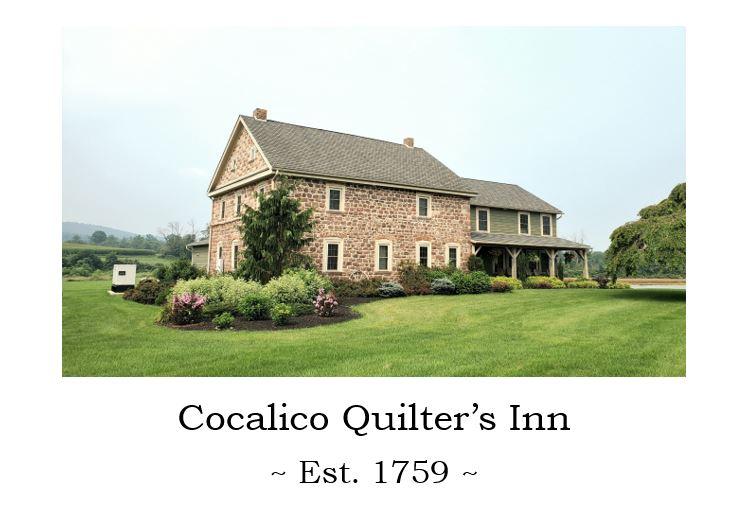 Cocalico Quilter's Inn Panel Large - 49" x 36"  - CQIPLG