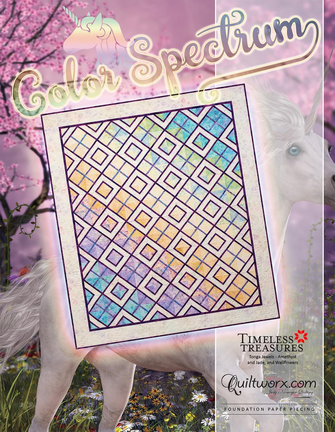 Color Spectrum Pattern Printable Color Spectrum Pattern - JNQ00241P1