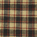 DRN Black Tri-color Homespun H55 - Cotton Fabric