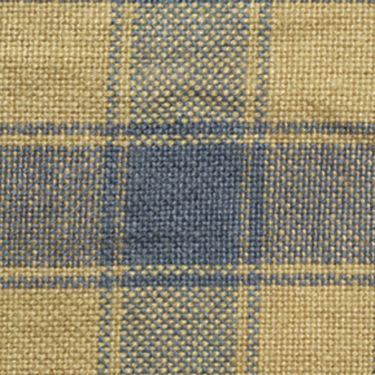 DRN Blue/Tyde Housecheck Homespun H14 - Cotton Fabric