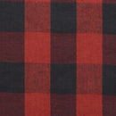 DRN Homespun H690 Buffalo Check Red/Black - Cotton Fabric
