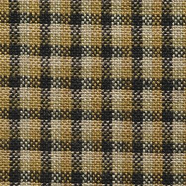 DRN Mustard Tye Dye Colonial Plaid H3712 - Cotton Fabric