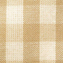 DRN Wheat/Cream Small Check Homespun H82 - Cotton Fabric