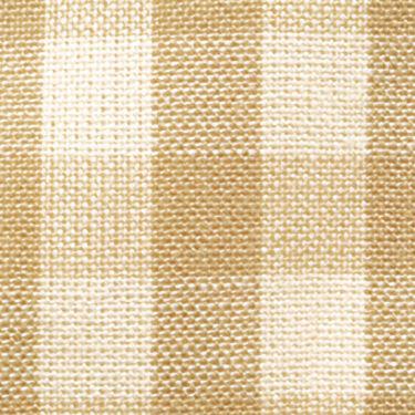 DRN Wheat/Cream Small Check Homespun H82 - Cotton Fabric