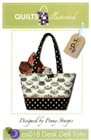 Desk Deli Tote Bag Pattern - PS018