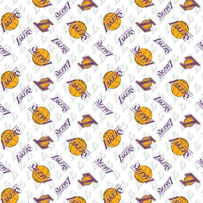 EZS NBA Lakers 83LAL0002-01 - Cotton Fabric