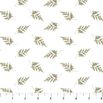 FIGO Heavenly Hedgerow - 90588-10 White - Cotton Fabric