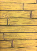 FQ Funny Farm Barn Siding 1122-3522 - Cotton Fabric