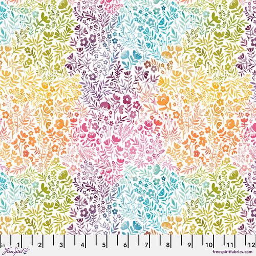 FS Here Kitty Kitty - Floral Daydream PWCD055.XMULTI - Cotton Fabric