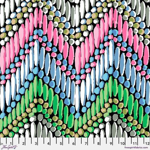 FS Kaffe Fassett Collective - Beaded Curtain PWGP191.PASTEL - Cotton Fabric