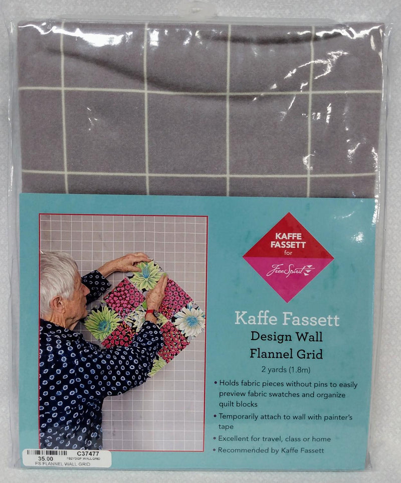 FS Kaffe Fassett Design Flannel Wall Grid - FB2YDGP.WALLGRID