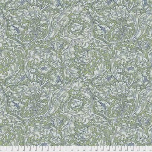 FS Kelmscott PWWM003.GREEN - Cotton Fabric