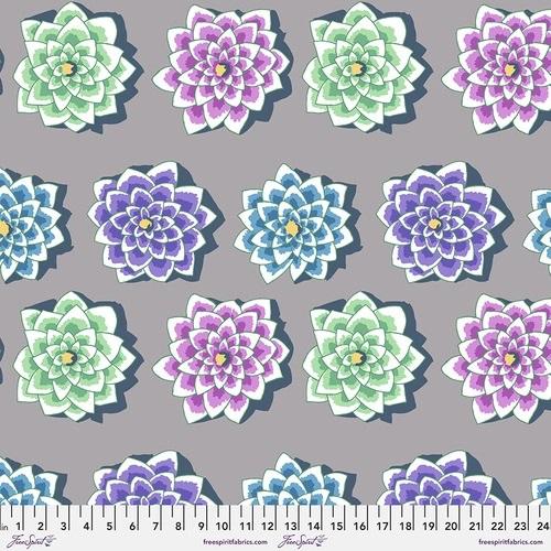 FS Shadow Flower - PQGP187.CONTRAST - Cotton Fabric