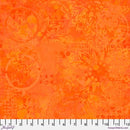 FS Textures - Tonal Graffiti PWSP037.ORANGE - Cotton Fabric