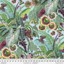 FS Treasure Island - Tropical Leaves PWSL105.AQUA - Cotton Fabric