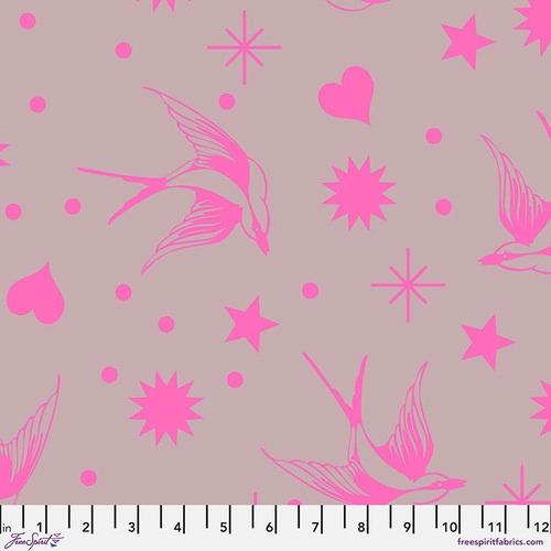 FS Tula's True Colors - Neon Fairy Flakes PWTP157.COSMIC - Cotton Fabric