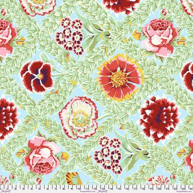 FS Vintage Flower Lattice - PWGP011.SUMMER - Cotton Fabric