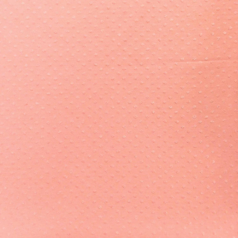 FTWH Swiss Dot 58/60" FA12455 Pink - Dress & Apparel Fabric