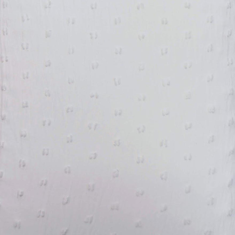FTWH Swiss Dot Crinkle White - FA12891 - Dress & Apparel Fabric