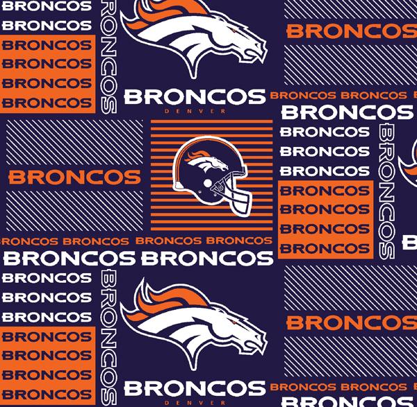 FT Denver Broncos 6422-D - Cotton Fabric