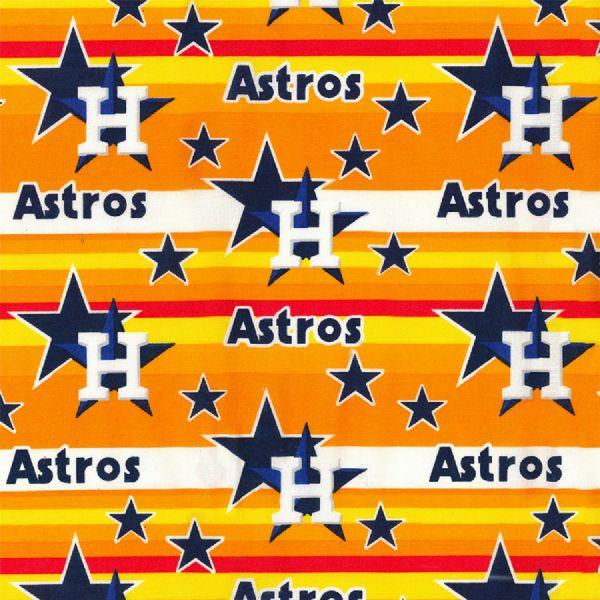 FT MLB Houston Astros - 60049-B - Cotton Fabric