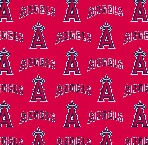 FT MLB Anaheim Angels 6629-B - Cotton Fabric