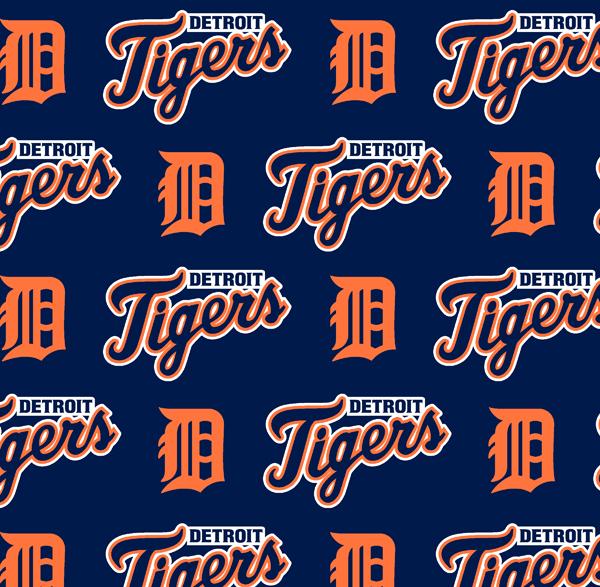 FT MLB Detroit Tigers 54" 6640-B - Cotton Fabric