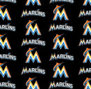 FT MLB Miami Marlins Sports Team 54" Wide 6686-B - Cotton Fabric