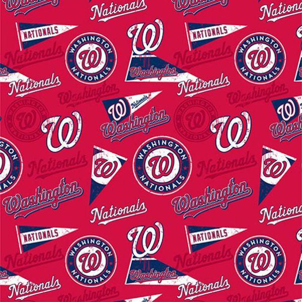 FT MLB Washington Nationals 44" - 60298-B - Cotton Fabric