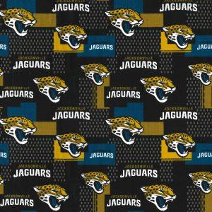 FT NFL Jacksonville Jaguars 14728-D - Cotton Fabric