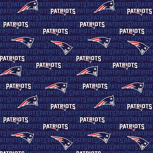 FT NFL New England Patriots 14500-D - Cotton Fabric