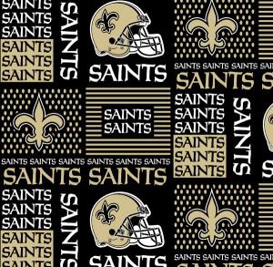 FT NFL New Orleans Saints 54" 6436-D - Cotton Fabric