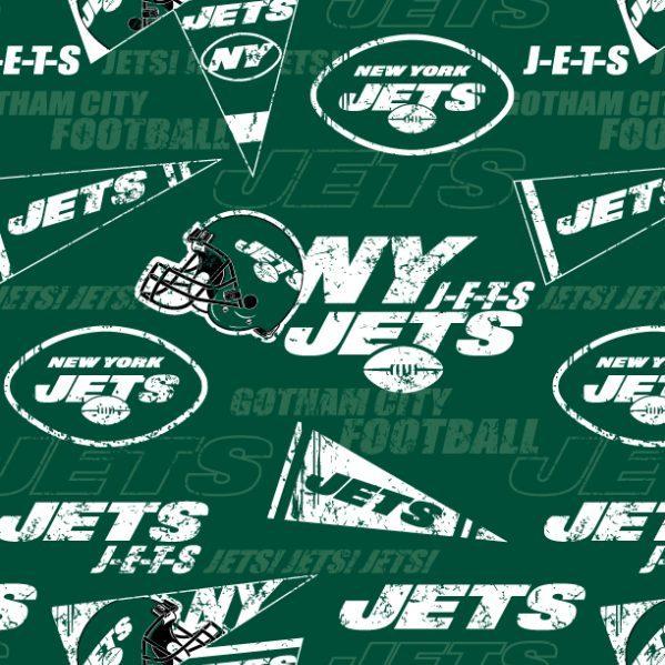 FT NFL New York Jets - 70294-D - Cotton Fabric
