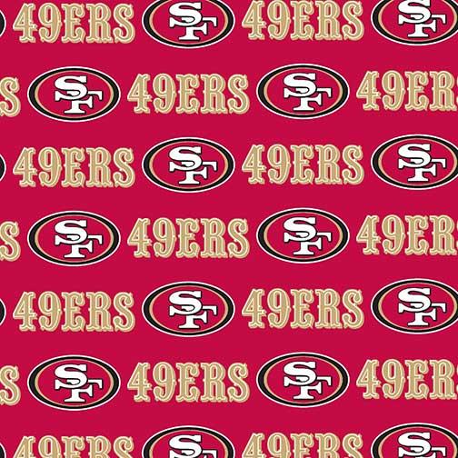 FT NFL San Francisco 49ers 58" - 70404-D - Cotton Fabric
