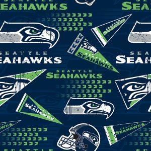 FT NFL Seattle Seahawks 14449-D - Cotton Fabric