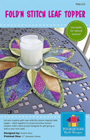 CHK Fold'n Stitch Leaf Topper Pattern - PQD-213