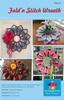 Fold'n Stitch Wreath Pattern - PQD-210 - Patterns