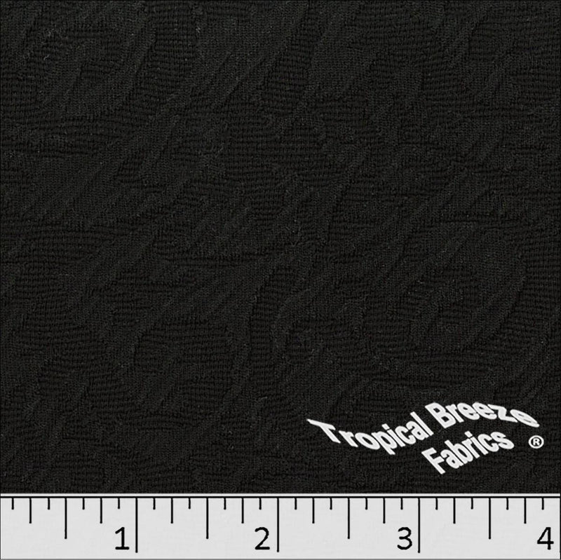 GDS Jessica Polyester Spandex 32326-BK Black - Dress & Apparel Fabric