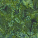 HFF 1895 Bali Watercolor Batiks - 1895-580 CYPRESS - Cotton Batik Fabric