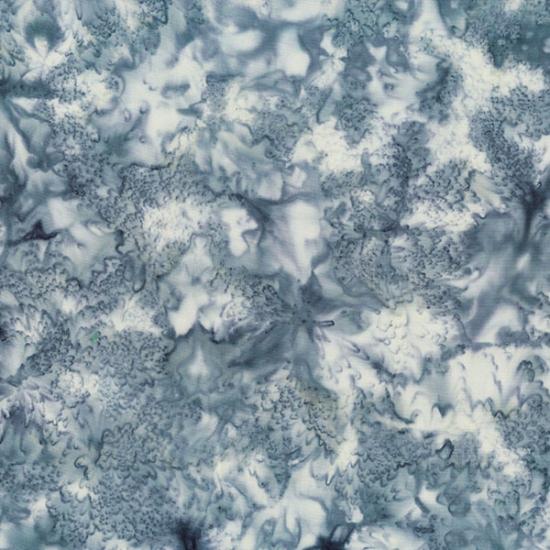 HFF 1895 Bali Watercolor Batiks - 1895-622 COOL GREY - Cotton Batik Fabric