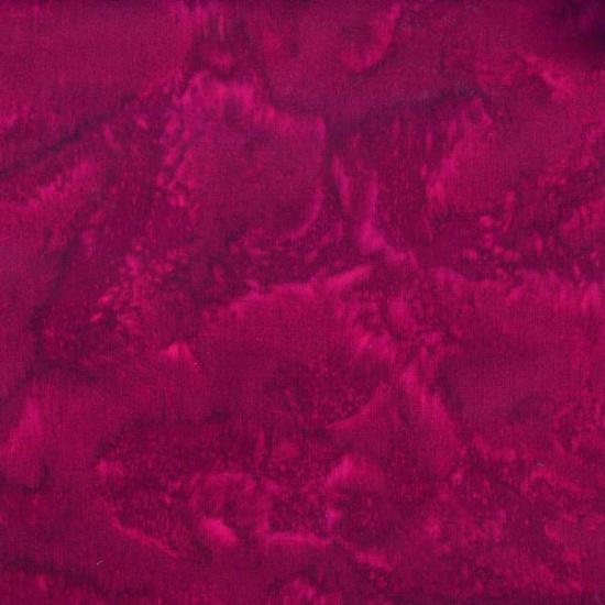 HFF 1895 Watercolors Batik 1895-143-Ruby - Cotton Fabric