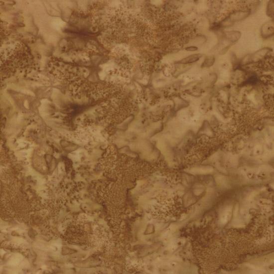 HFF 1895 Bali Watercolor Batiks - 1895-583 GRAVY - Cotton Batik Fabric