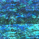 HFF Bali Batik - Wood Texture U2506-553 Rainforest - Cotton Batik Fabric