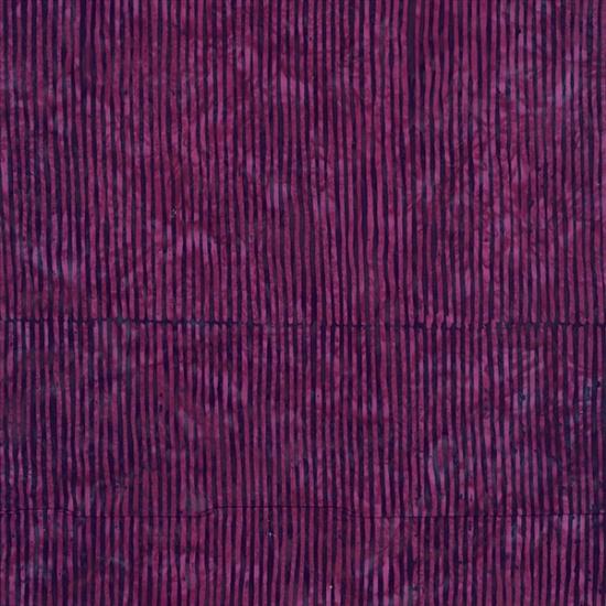 HFF Bali Batik Skinny Stripes Marsala R2284-423 - Cotton Batik Fabric