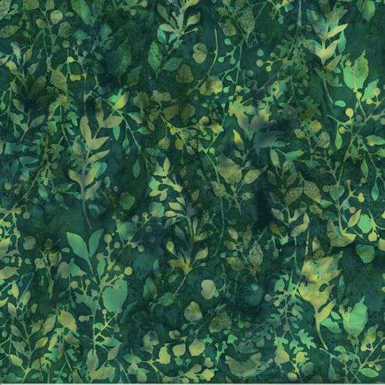 HFF Bali Batiks - Foliage Dublin U2460-252 - Cotton Batik Fabric